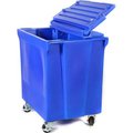 Forte Products ColdStor Ice & Beverage Bin-Body and Casters, Blue 8002525